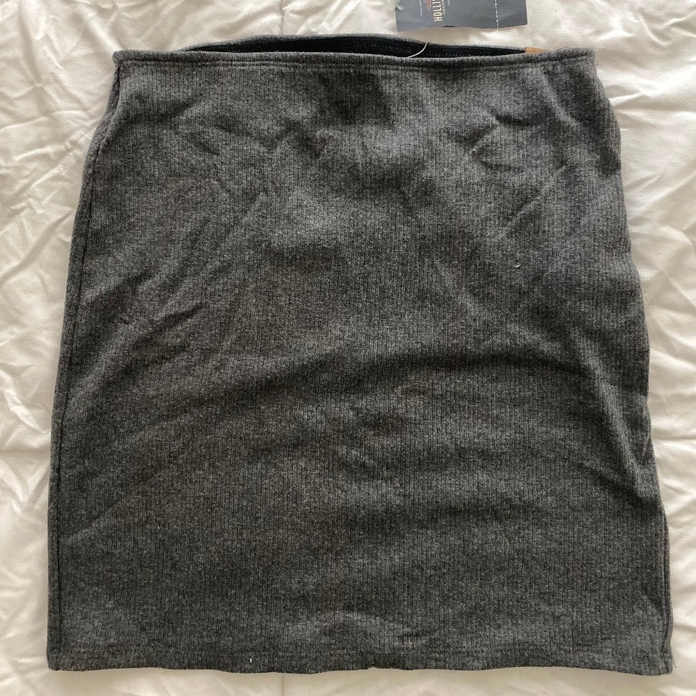 Hollister Grey Knit Skirt BNWT